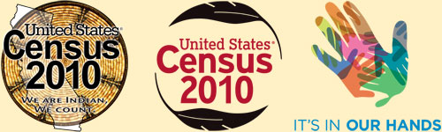 NATIVE AMERICAN INDIAN CENSUS LOGOS