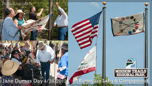 KUMEYAAY FLAG CEREMONY