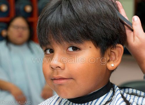 SCAIR TRIBAL TANF San Diego Indian Families Receive Free Haircuts