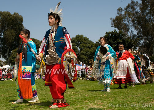 Native Indians participating