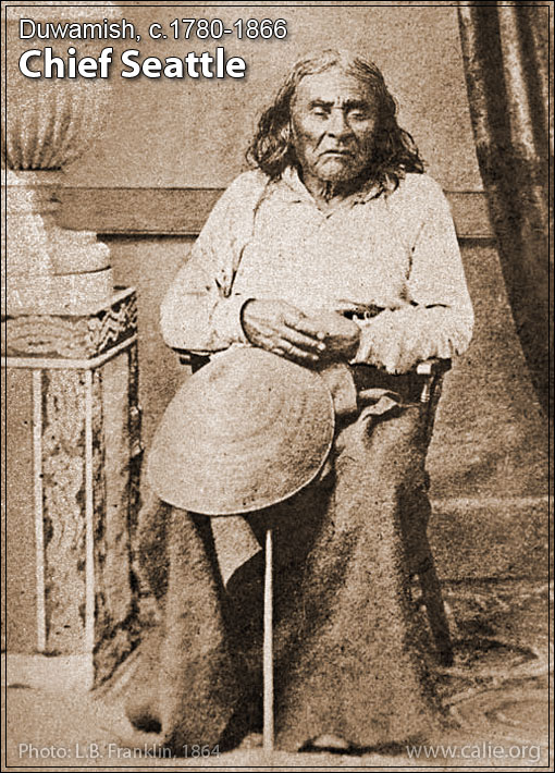 CHIEF SEATTLE BIOGRAPHY, LOADING HIGH RESOLUTION PHOTO...