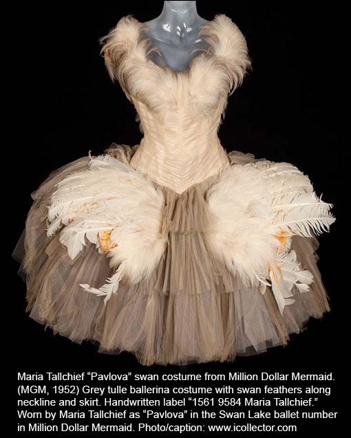 MARIA TALLCHIEF SWAN PAVLOVA DRESS