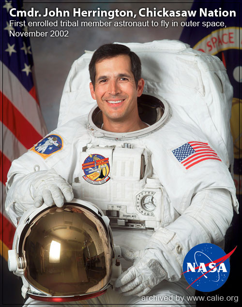 HIGH RESOLUTION NATIVE AMERICAN INDIAN NASA ASTRONAUT Pictures Loading...