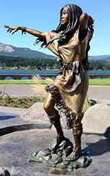 MODERN SACAJAWEA STATUE