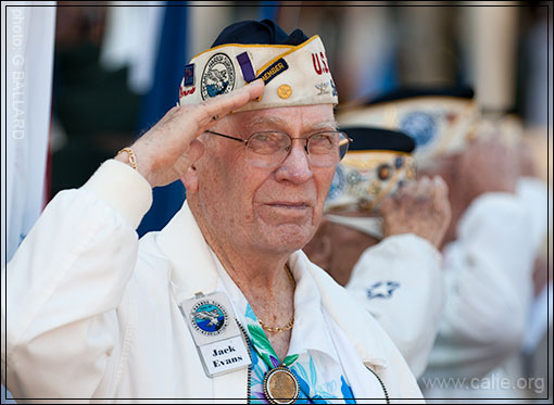 PEARL HARBOR VETERANS SALUTING