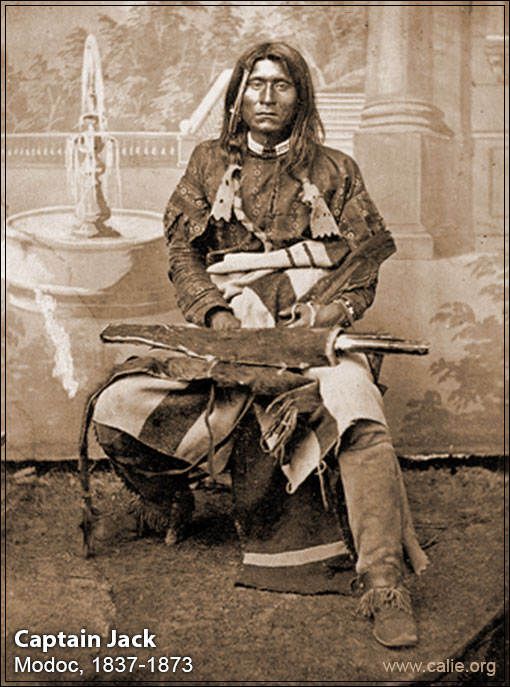 CAPTAIN JACK MODOC FAMOUS AMERICAN INDIAN WARRIOR