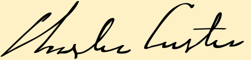 CHARLES CURTIS SIGNATURE