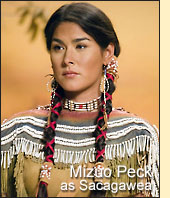 MIZUO PECK AS SACAGAWEA