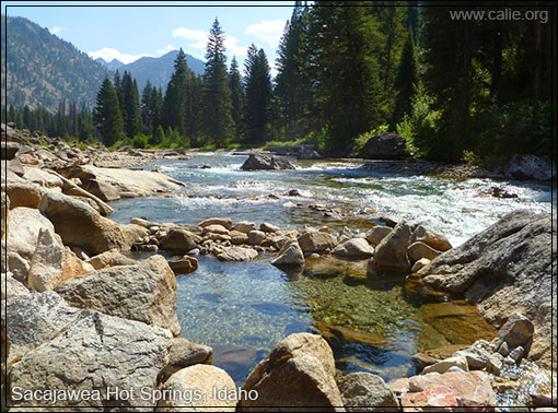 SACAJAWEA HOT SPRINGS, IDAHO