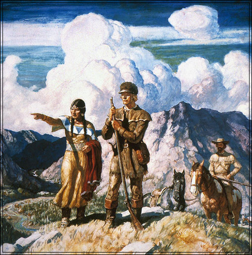 LEWIS & CLARK, SACAJAWEA, NC WYETH