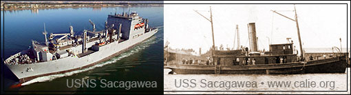SHIPS NAMED AFTER SACAGAWEA