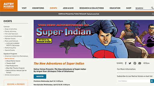 AMERICAN INDIAN VIRTUAL EVENT