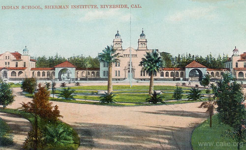 SHERMAN SCHOOL ca 1900