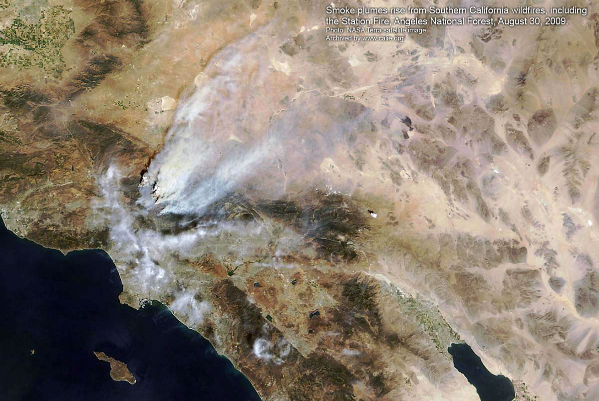 HIGH RESOLUTION FIRE PICTURE FROM SPACE LOADING...