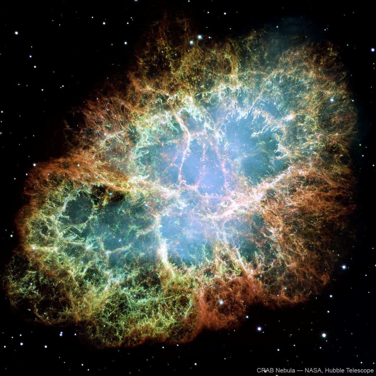 HIGH RESOLUTION CRAB NEBULA SPACE IMAGE Loading