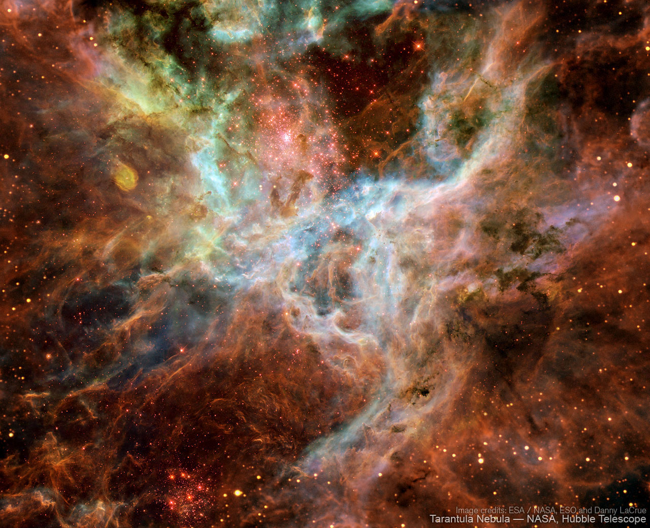 HIGH RESOLUTION TARANTULA NEBULA PICTURE LOADING...