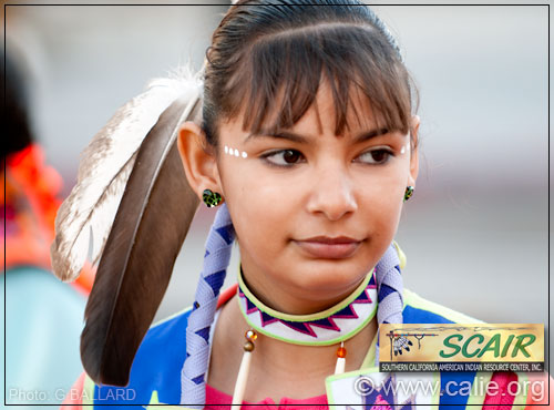 YOUNG FEMALE EAGLE DANCER