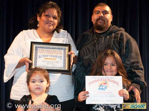 INDIAN FAMILY HONORED