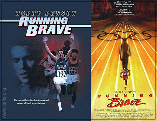 RUNNING BRAVE a movie based on the life of Native American Indian