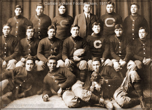 JIM THORPE FOOTBALL TEAM 1911