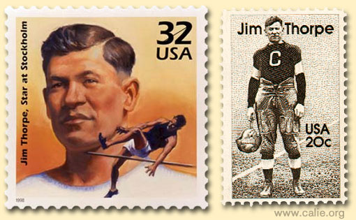 JIM THORPE POSTAGE STAMP