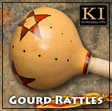 GOURD RATTLES